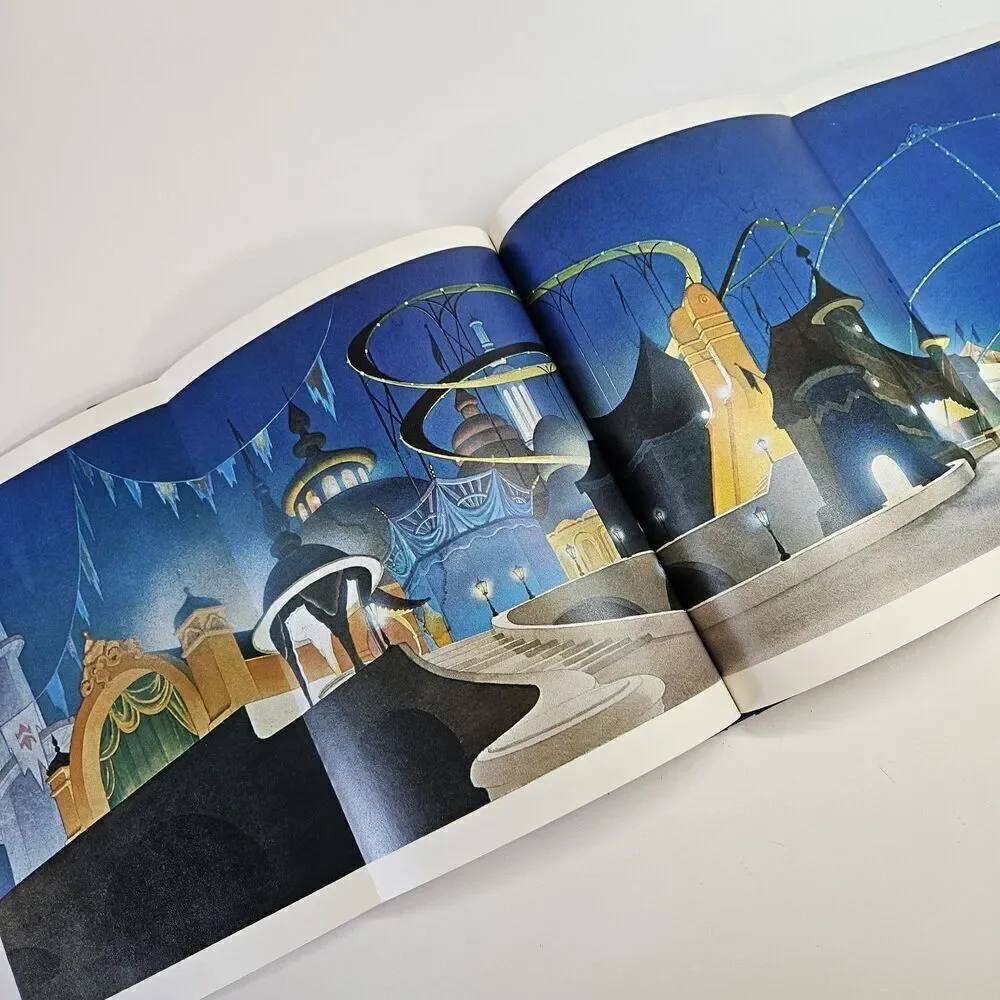 The Art of Walt Disney Mickey Mouse to Magic Kingdoms Hardcover Book 1975 Finch